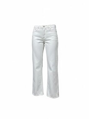 Edikted Women's Wide-Leg Off White Jeans New Size Large